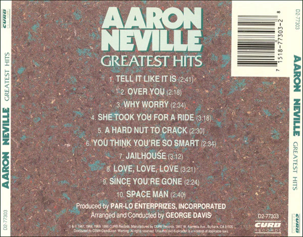 Aaron Neville - Greatest Hits (CD) - Image 5