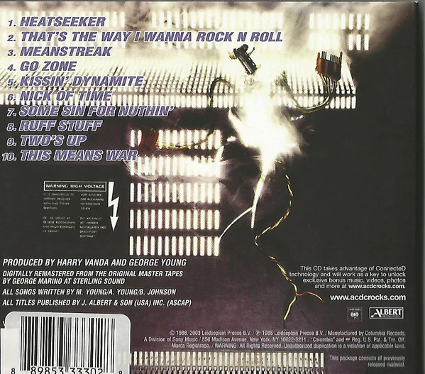 AC/DC - Blow Up Your Video (CD) - Image 2