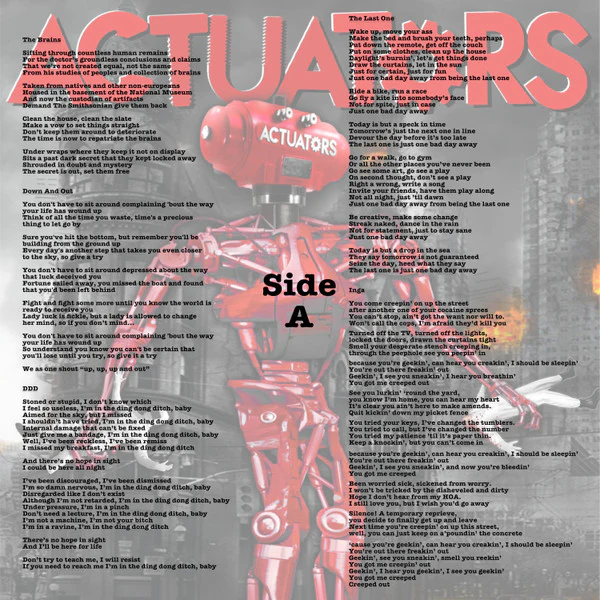 Actuators - Actuators (Vinyl) - Image 3