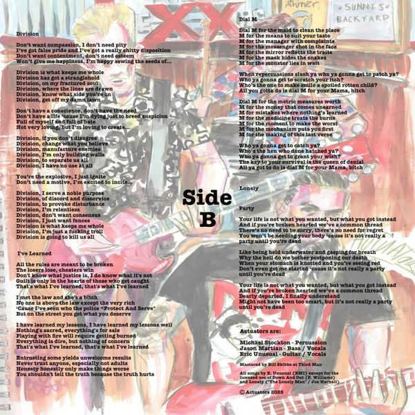Actuators - Actuators (Vinyl) - Image 4
