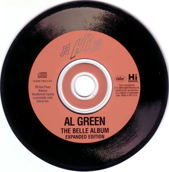 Al Green - The Belle Album (CD) - Image 3