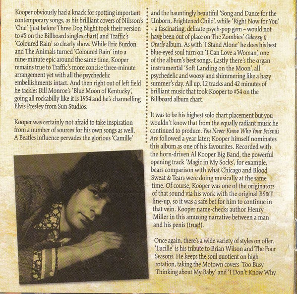Al Kooper - I Stand Alone / You Never Know Who Your Friends Are... Plus (CD) - Image 5