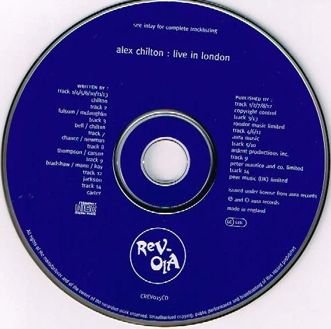 Alex Chilton - Live In London (CD) - Image 3