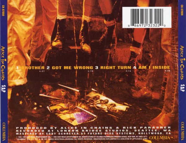 Alice In Chains - Sap (CD) - Image 2