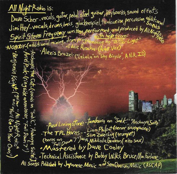 All Night Radio - Spirit Stereo Frequency (CD) - Image 4