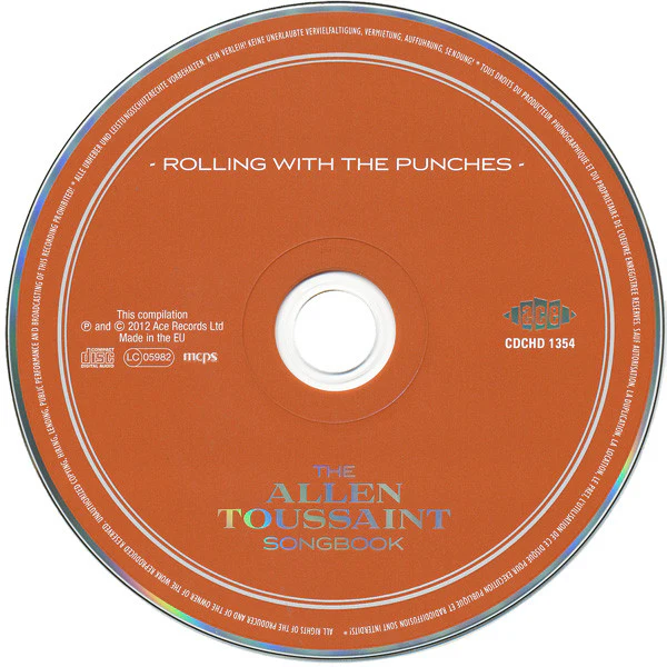 Allen Toussaint - Rolling With The Punches (The Allen Toussaint Songbook) (CD) - Image 3