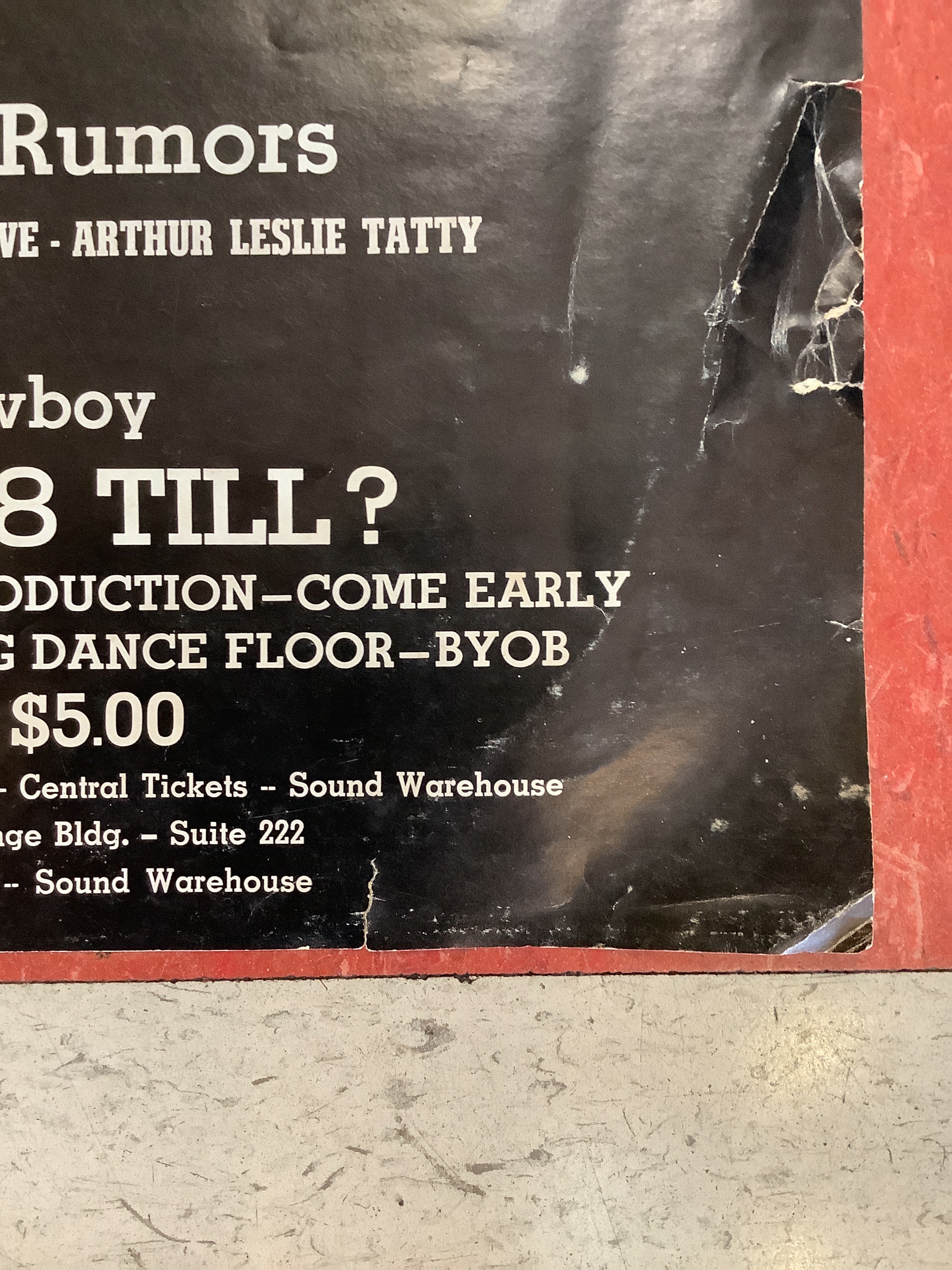Alpha Band at The Guys & Dolls Ballroom - 1977 (Poster) - Image 4