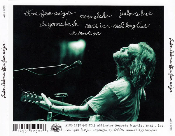 Anders Osborne - Three Free Amigos (CD) - Image 2
