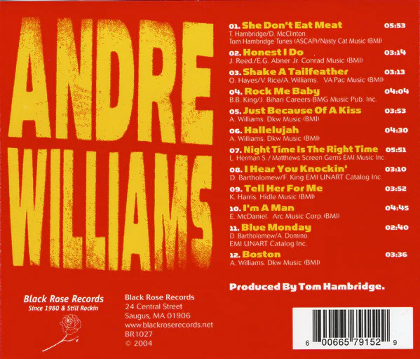 Andre Williams  - Rhythm & Blues! (CD) - Image 2