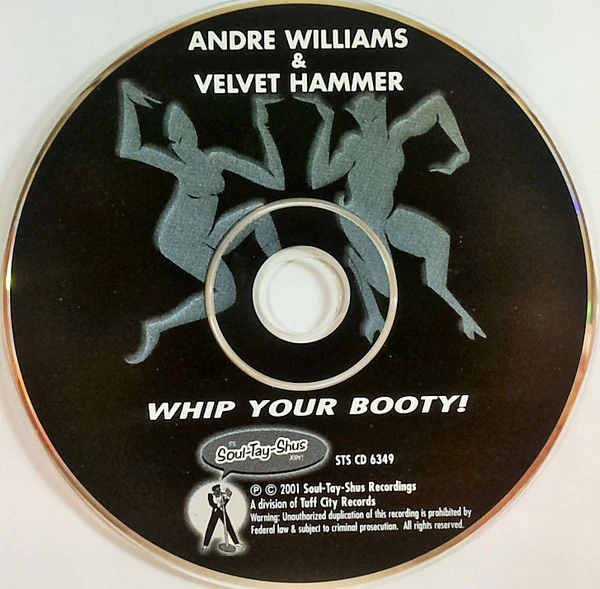 Andre Williams & Velvet Hammer - Whip Your Booty (CD) - Image 3