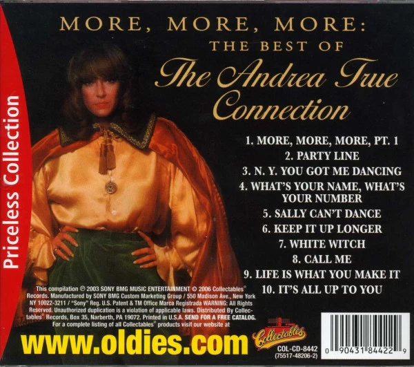 Andrea True Connection - More, More, More: The Best Of (CD) - Image 2