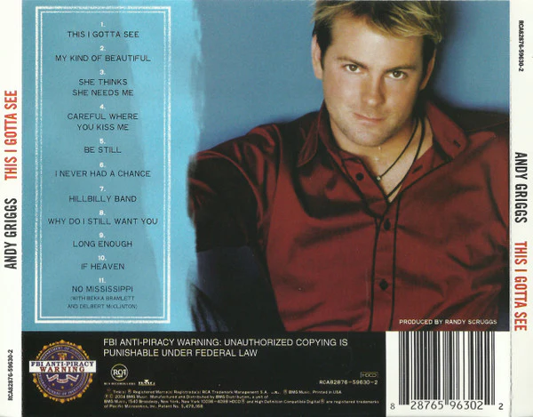 Andy Griggs - This I Gotta See (CD) - Image 2