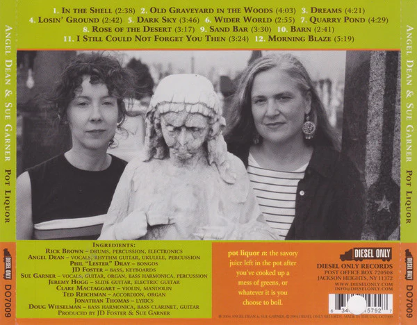 Angel Dean & Sue Garner - Pot Liquor (CD) - Image 2