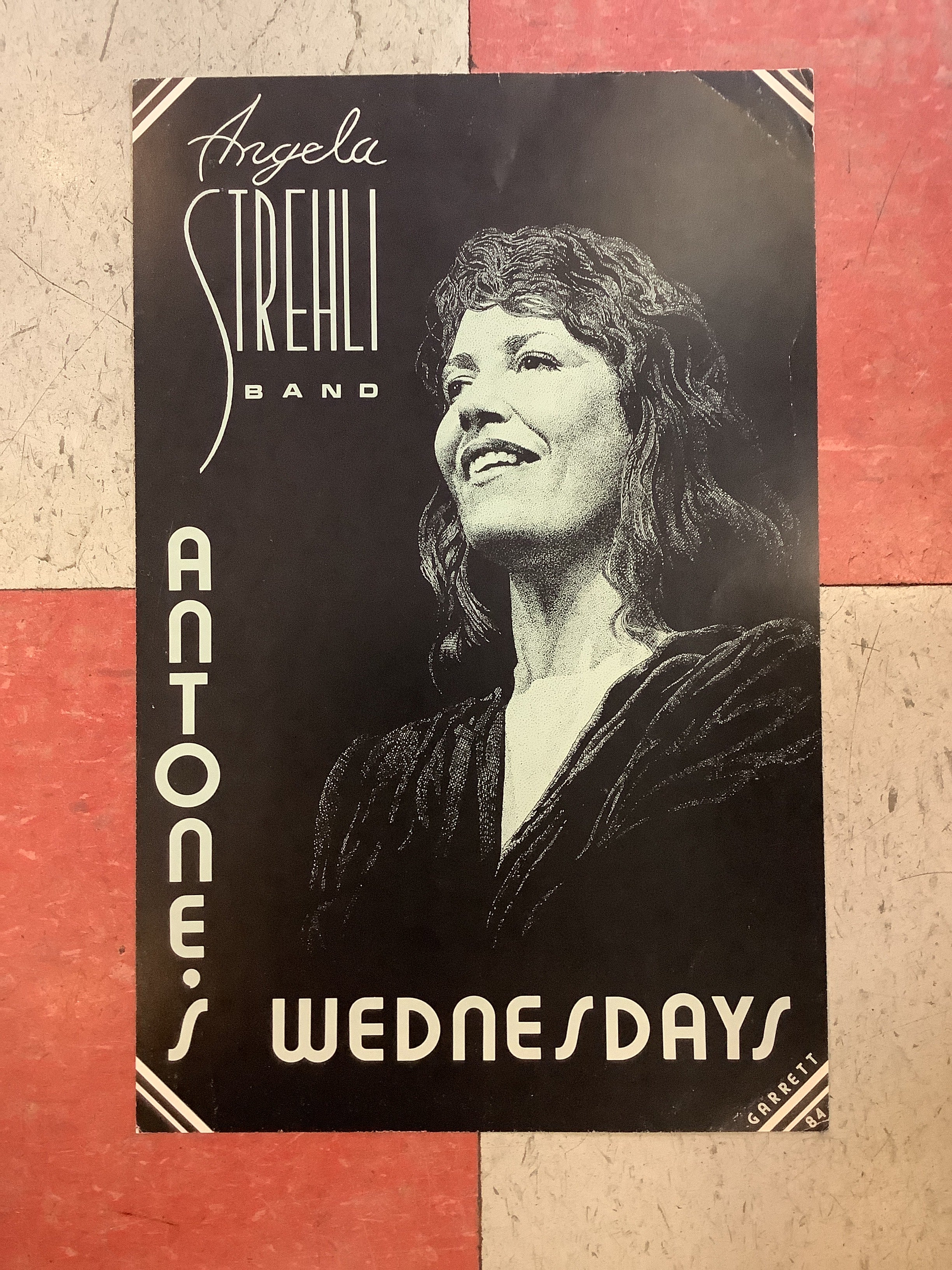 Angela Strehli Band at Antone's - 1984 (Poster)
