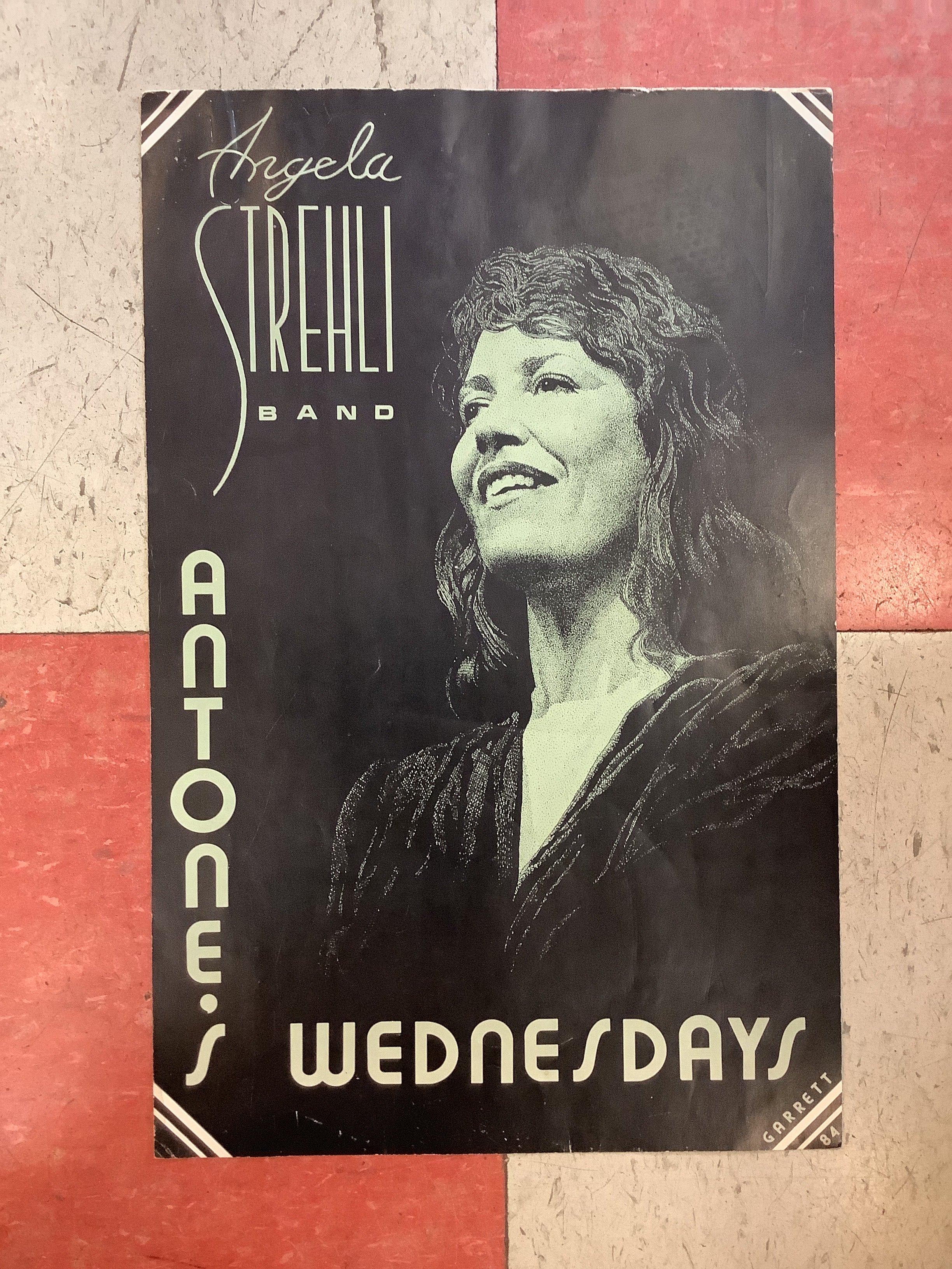 Angela Strehli Band at Antone's - 1984 (Poster)