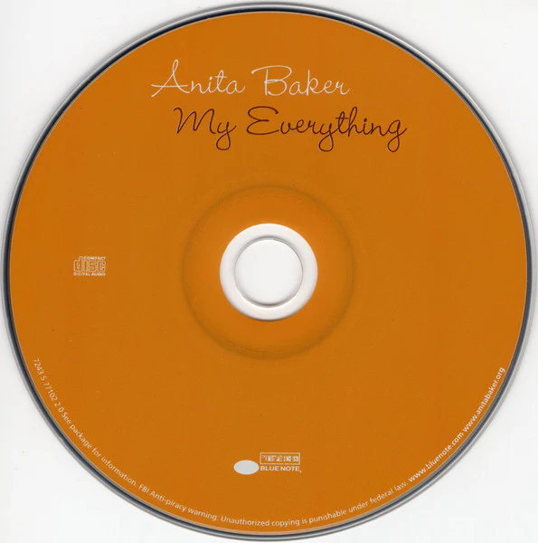 Anita Baker - My Everything (CD) - Image 3