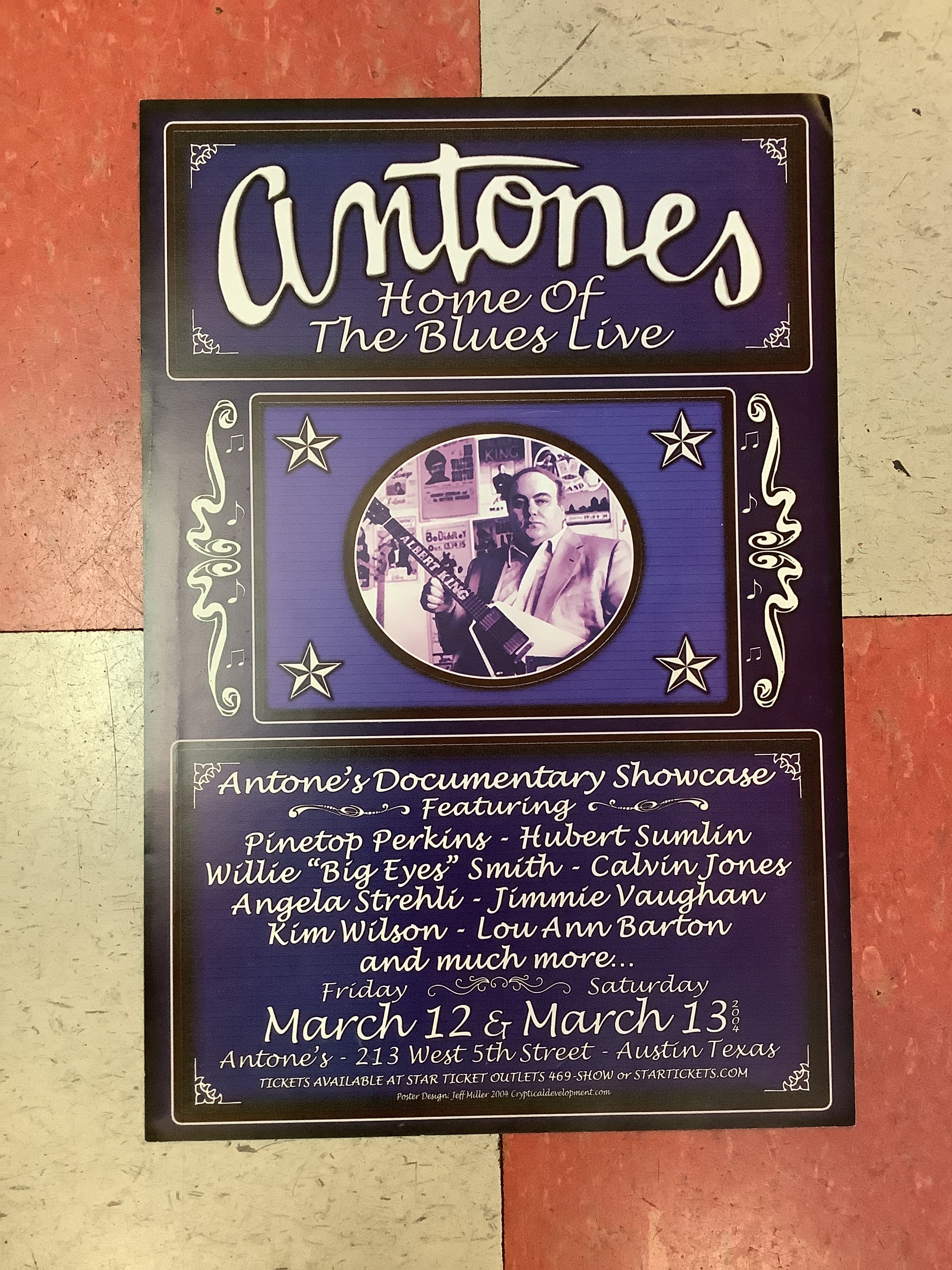 Antone's: Home of the Blues Live - 2004 (Poster)