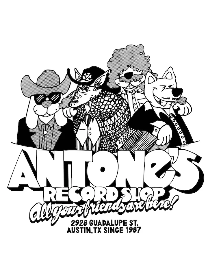 Antone's Record Shop 38th Anniversary T-Shirt - Image 2