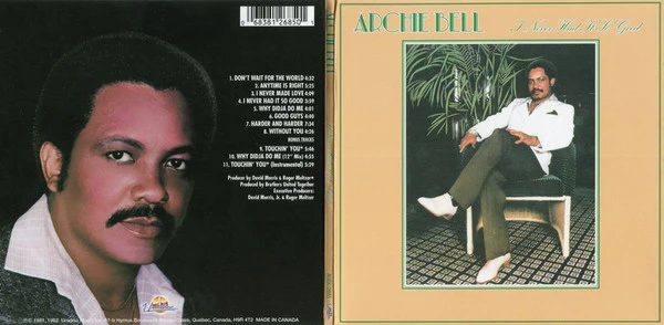 Archie Bell - I Never Had It So Good (CD) - Image 2