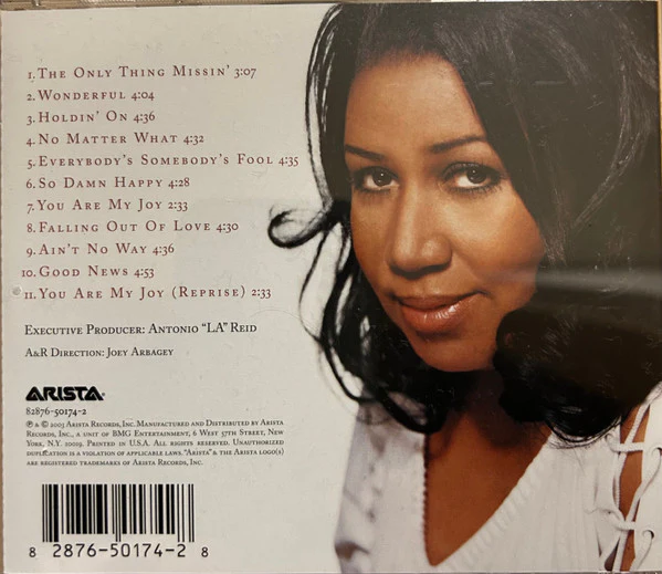 Aretha Franklin - So Damn Happy (CD) - Image 3