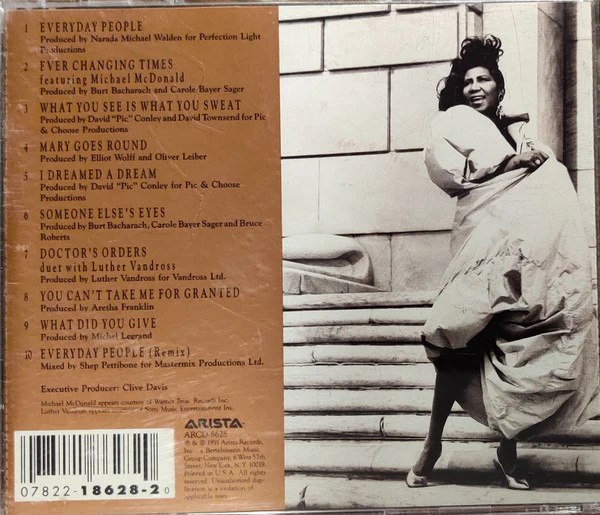 Aretha Franklin - What You See Is What You Sweat (CD) - Image 4