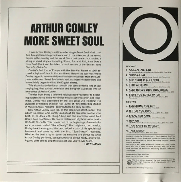 Arthur Conley - More Sweet Soul (CD) - Image 2