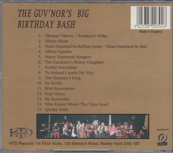 Ashley Hutchings - The Guv'nor's Big Birthday Bash (CD) - Image 3