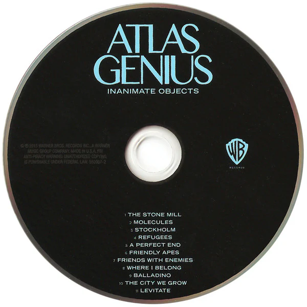 Atlas Genius - Inanimate Objects (CD) - Image 3
