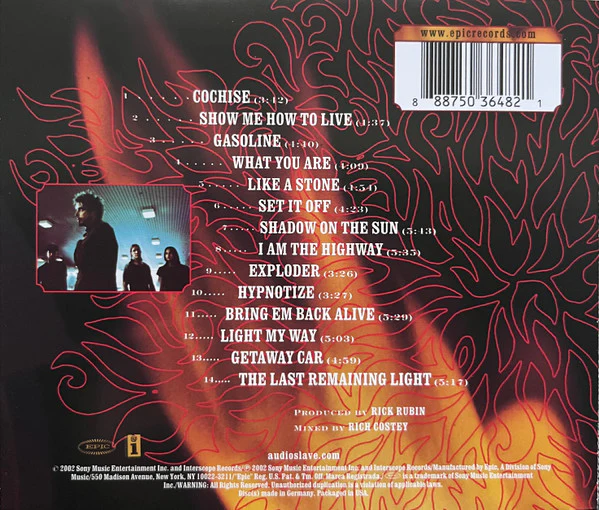 Audioslave - Audioslave (CD) - Image 2
