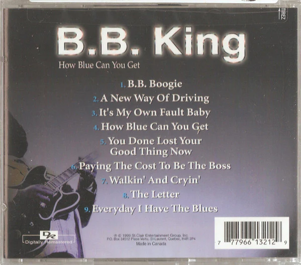 B.B. King - How Blue Can You Get (CD) - Image 2