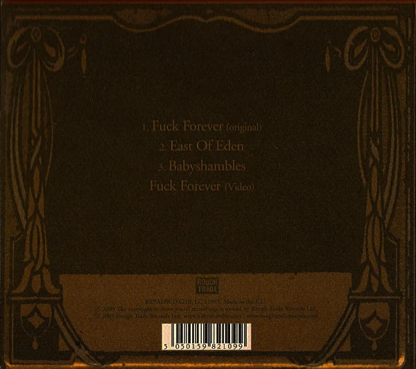 Babyshambles - Fuck Forever (CD) - Image 2