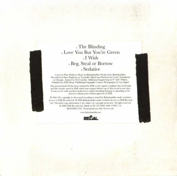 Babyshambles - The Blinding E.P. (CD) - Image 2
