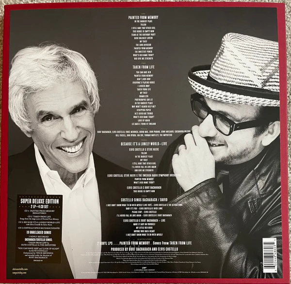 Burt Bacharach & Elvis Costello - The Songs Of Bacharach & Costello (Vinyl) - Image 2
