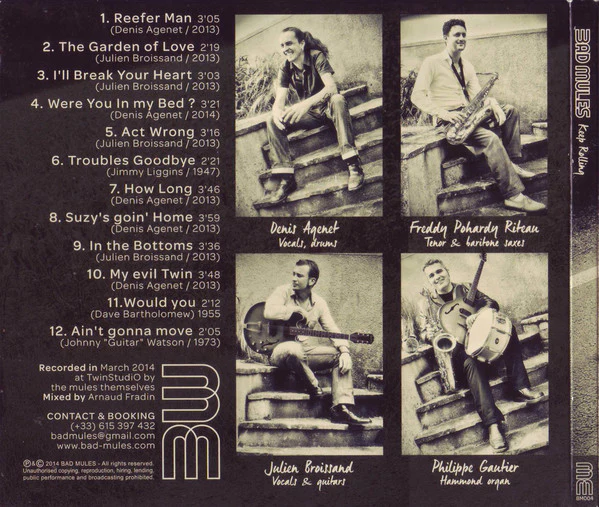 Bad Mules - Keep Rolling (CD) - Image 2