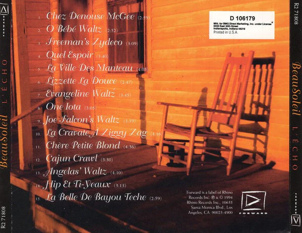 BeauSoleil - L'Écho (CD) - Image 2