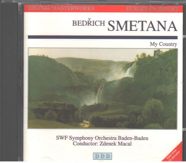 Bedřich Smetana, Südwestfunkorchester Baden-Baden ,SWF Symphony Baden-Baden Zdeněk Mácal - My Country / Ma Vlast (CD)