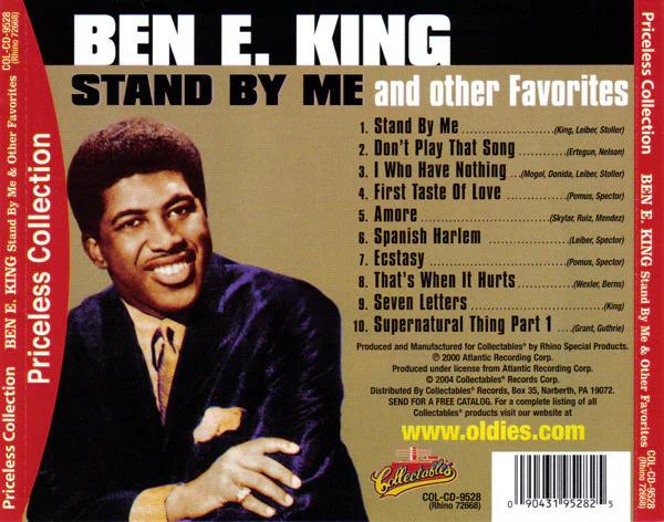 Ben E. King - Stand By Me And Other Favorites (CD) - Image 2