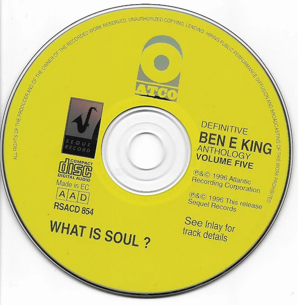 Ben E. King - What Is Soul ? (CD) - Image 3