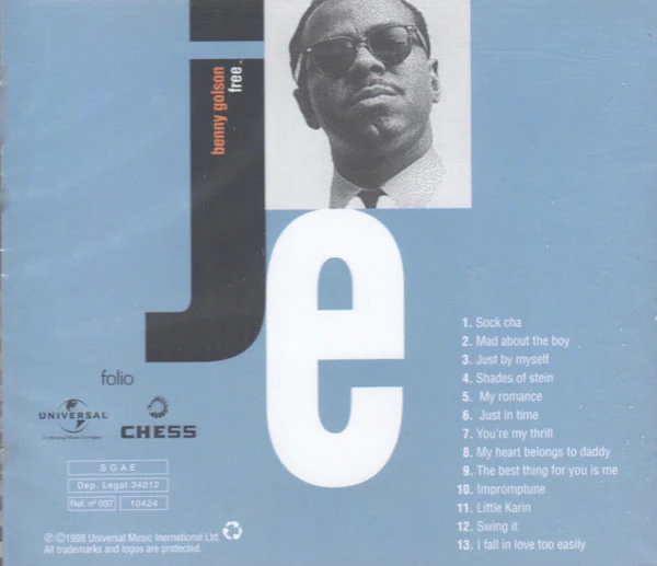 Benny Golson - Free (CD) - Image 2