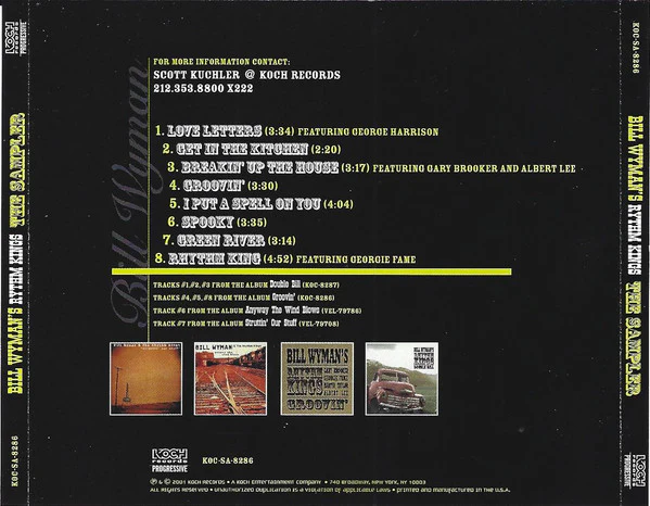 Bill Wyman's Rhythm Kings - The Sampler (CD) - Image 2