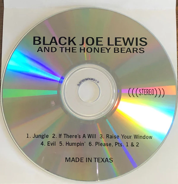 Black Joe Lewis & The Honeybears - Black Joe Lewis And The Honeybears (CDr) - Image 3