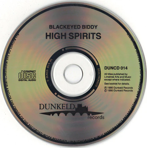 Blackeyed Biddy - High Spirits (CD) - Image 3