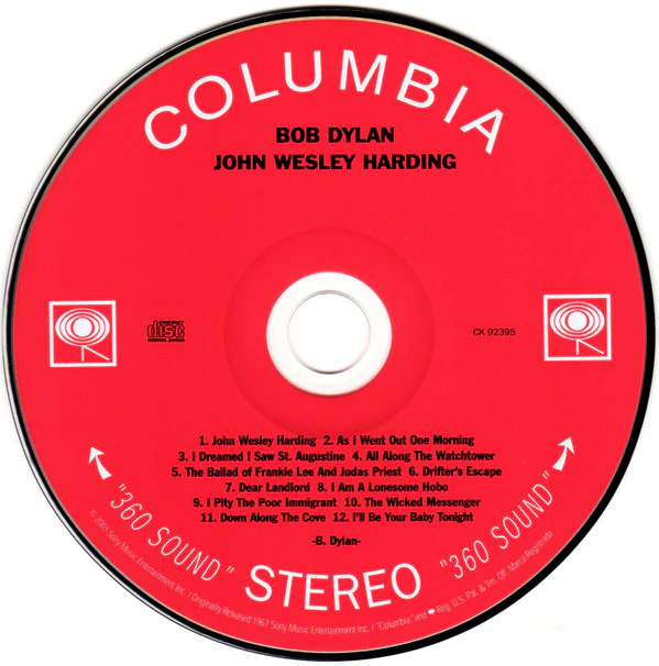 Bob Dylan - John Wesley Harding (CD) - Image 3