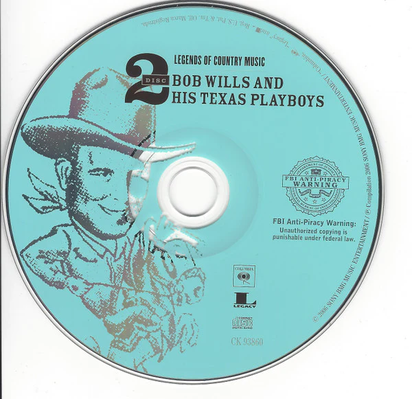 Bob Wills & His Texas Playboys - Legends Of Country Music: Bob Wills And His Texas Playboys (CD) - Image 4
