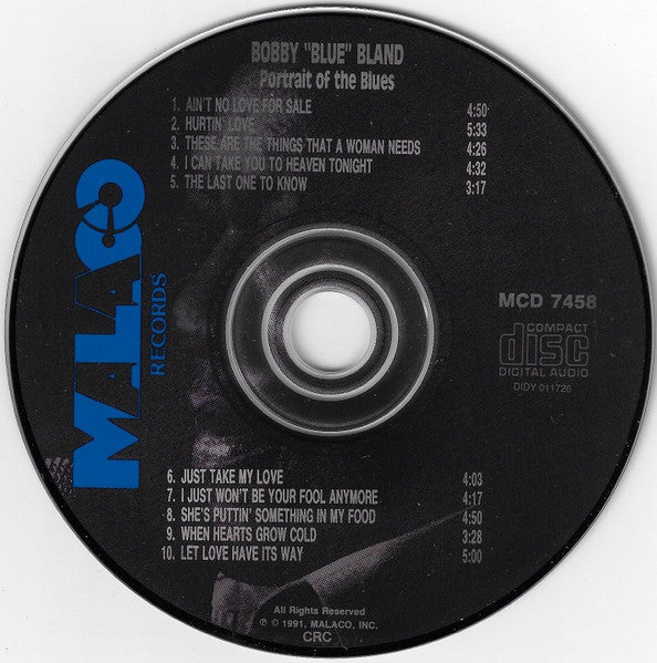 Bobby Bland - Portrait Of The Blues (CD) - Image 3