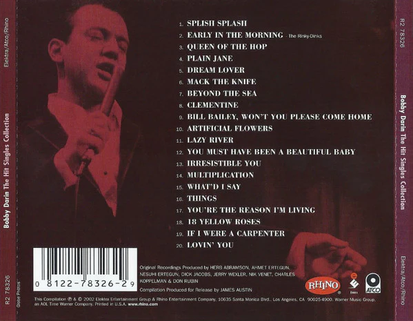 Bobby Darin - The Hit Singles Collection (CD) - Image 2