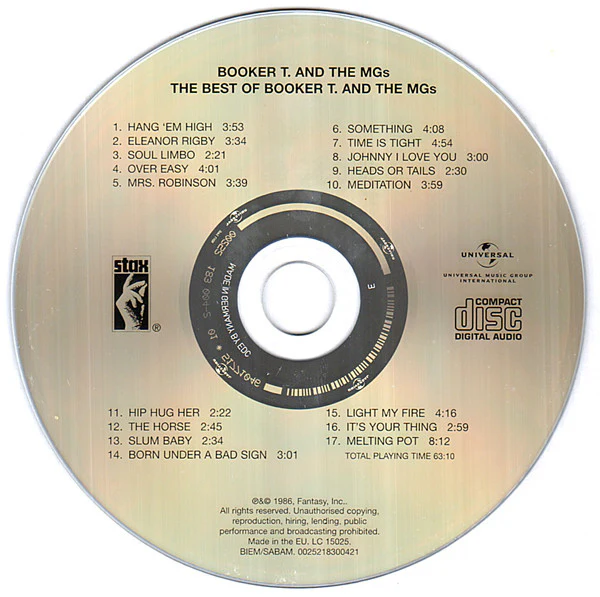 Booker T & The MG's - The Best Of Booker T. & The MGs (CD) - Image 3