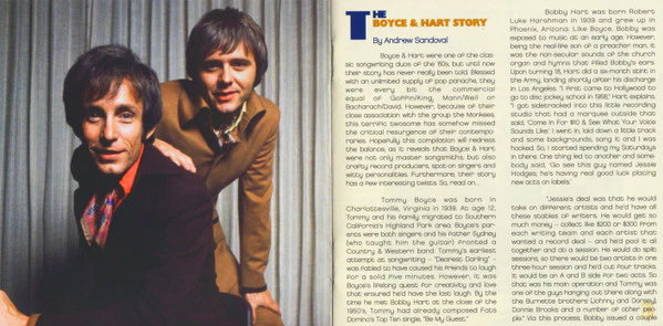 Boyce & Hart - I Wonder What She's Doing Tonite: The Best Of Boyce & Hart (CD) - Image 4