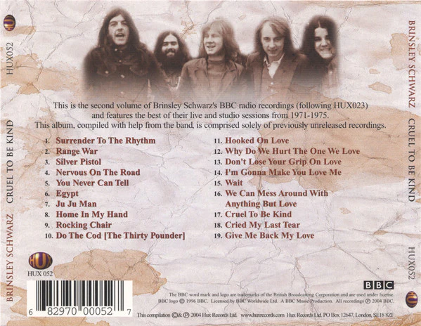Brinsley Schwarz - Cruel To Be Kind (CD) - Image 3