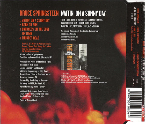 Bruce Springsteen - Waitin' On A Sunny Day (CD) - Image 2